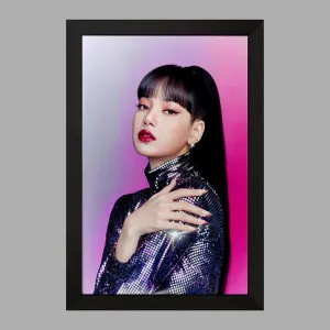 تابلو لیسا بلک پینک Black Pink