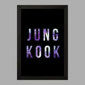 تابلو جونگ کوک Jung Kook گروه بی تی اس BTS
