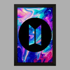 تابلو گروه بی تی اس BTS