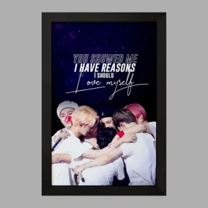تابلو گروه بی تی اس BTS