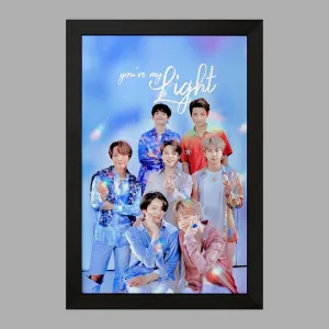 تابلو گروه بی تی اس BTS