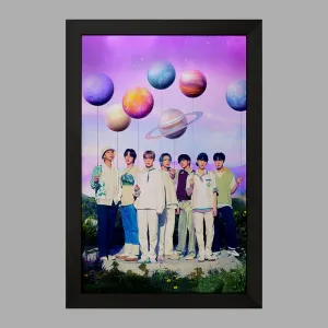 تابلو گروه بی تی اس BTS
