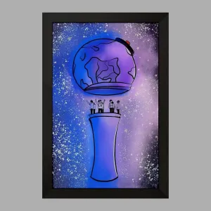تابلو گروه بی تی اس BTS