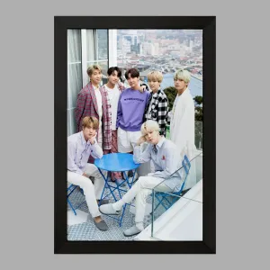 تابلو گروه بی تی اس BTS