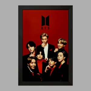 تابلو گروه بی تی اس BTS