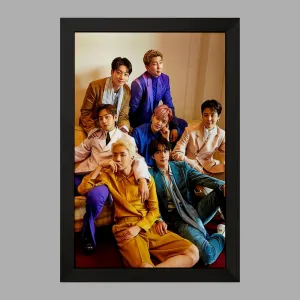 تابلو گروه بی تی اس BTS