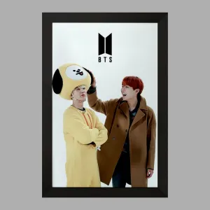تابلو گروه بی تی اس BTS