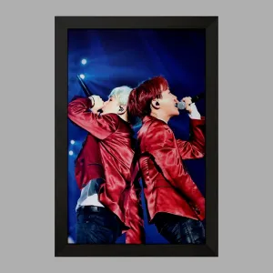 تابلو گروه بی تی اس BTS