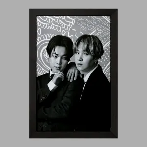 تابلو گروه بی تی اس BTS