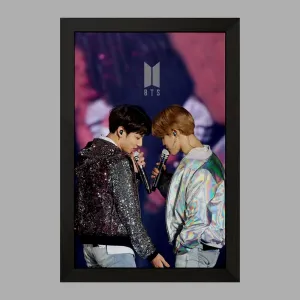 تابلو گروه بی تی اس BTS
