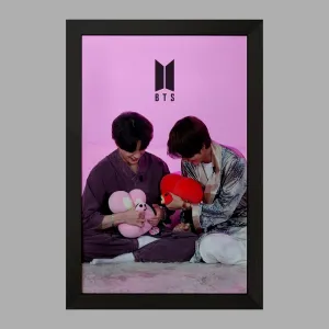 تابلو  تهیونگ و جونگ کوک ویکوک گروه بی تی اس BTS