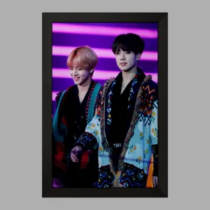 تابلو  تهیونگ و جونگ کوک ویکوک گروه بی تی اس BTS