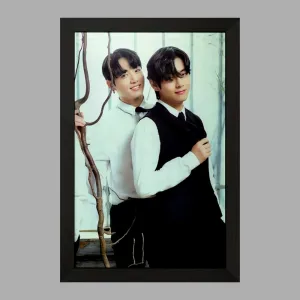 تابلو  تهیونگ و جونگ کوک ویکوک گروه بی تی اس BTS