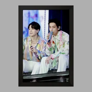 تابلو  تهیونگ و جونگ کوک ویکوک گروه بی تی اس BTS