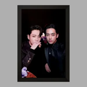 تابلو  تهیونگ و جونگ کوک ویکوک گروه بی تی اس BTS