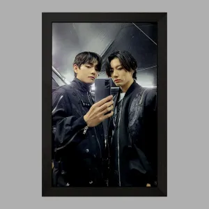 تابلو  تهیونگ و جونگ کوک ویکوک گروه بی تی اس BTS