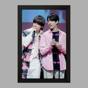تابلو  تهیونگ و جونگ کوک ویکوک گروه بی تی اس BTS