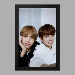 تابلو  تهیونگ و جونگ کوک ویکوک گروه بی تی اس BTS