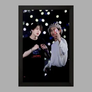 تابلو  تهیونگ و جونگ کوک ویکوک گروه بی تی اس BTS