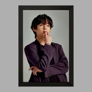 تابلو تهیونگ وی Taehyung گروه بی تی اس BTS