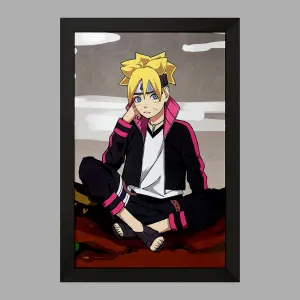 تابلو بوروتو اوزوماکی انیمه بوروتو Boruto