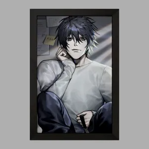 تابلو ال انیمه دفترچه مرگ Death Note
