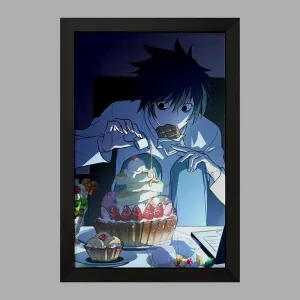تابلو ال انیمه دفترچه مرگ Death Note