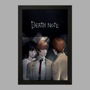 تابلو لایت انیمه دفترچه مرگ Death Note