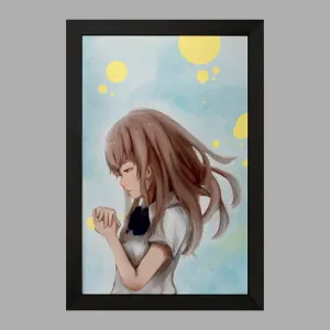 تابلو شوکو نیشیمیا انیمه سایلنت ویس A Silent Voice