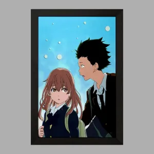 تابلو شوکو نیشیمیا و شویا ایشیدا انیمه سایلنت ویس A Silent Voice