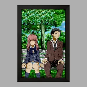 تابلو شوکو نیشیمیا و شویا ایشیدا انیمه سایلنت ویس A Silent Voice