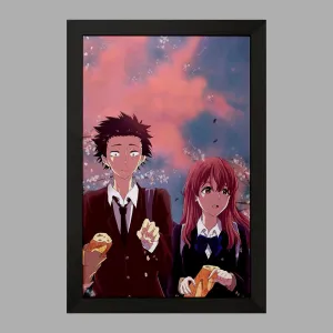 تابلو شوکو نیشیمیا و شویا ایشیدا انیمه سایلنت ویس A Silent Voice