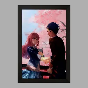 تابلو شوکو نیشیمیا و شویا ایشیدا انیمه سایلنت ویس A Silent Voice