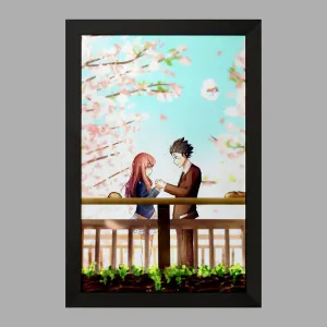 تابلو شوکو نیشیمیا و شویا ایشیدا انیمه سایلنت ویس A Silent Voice