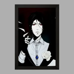 تابلو سباستین انیمه خادم سیاه Black Butler