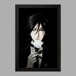 تابلو سباستین انیمه خادم سیاه Black Butler