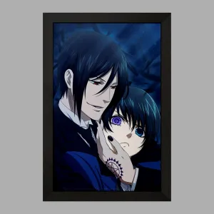 تابلو شیل و سباستین انیمه خادم سیاه Black Butler