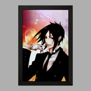 تابلو سباستین انیمه خادم سیاه Black Butler