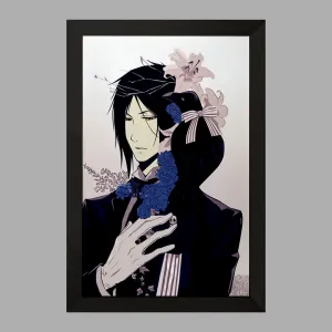 تابلو سباستین انیمه خادم سیاه Black Butler