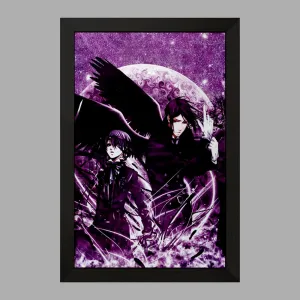 تابلو سباستین و شیل انیمه خادم سیاه Black Butler
