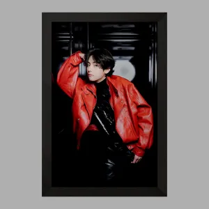 تابلو تهیونگ وی Taehyung گروه بی تی اس BTS