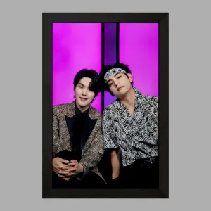 تابلو تهیونگ و شوگا گروه بی تی اس BTS