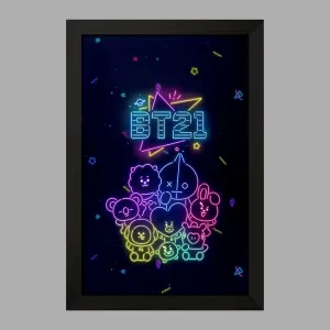 تابلو گروه بی تی اس BTS