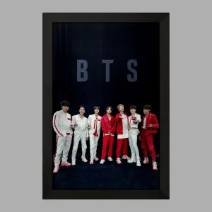 تابلو گروه بی تی اس BTS