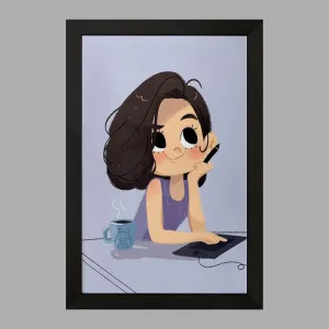 تابلو دخترونه