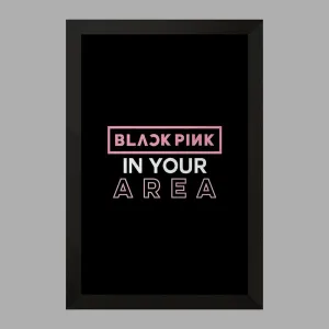 تابلو گروه بلک پینک Black Pink