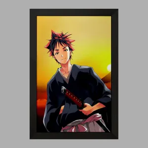 تابلو سوما انیمه جنگ غذاها Food Wars
