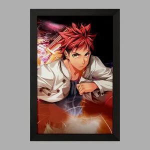 تابلو سوما انیمه جنگ غذاها Food Wars