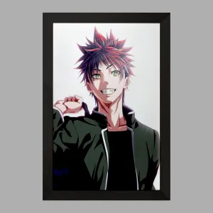 تابلو سوما انیمه جنگ غذاها Food Wars