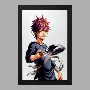 تابلو سوما انیمه جنگ غذاها Food Wars